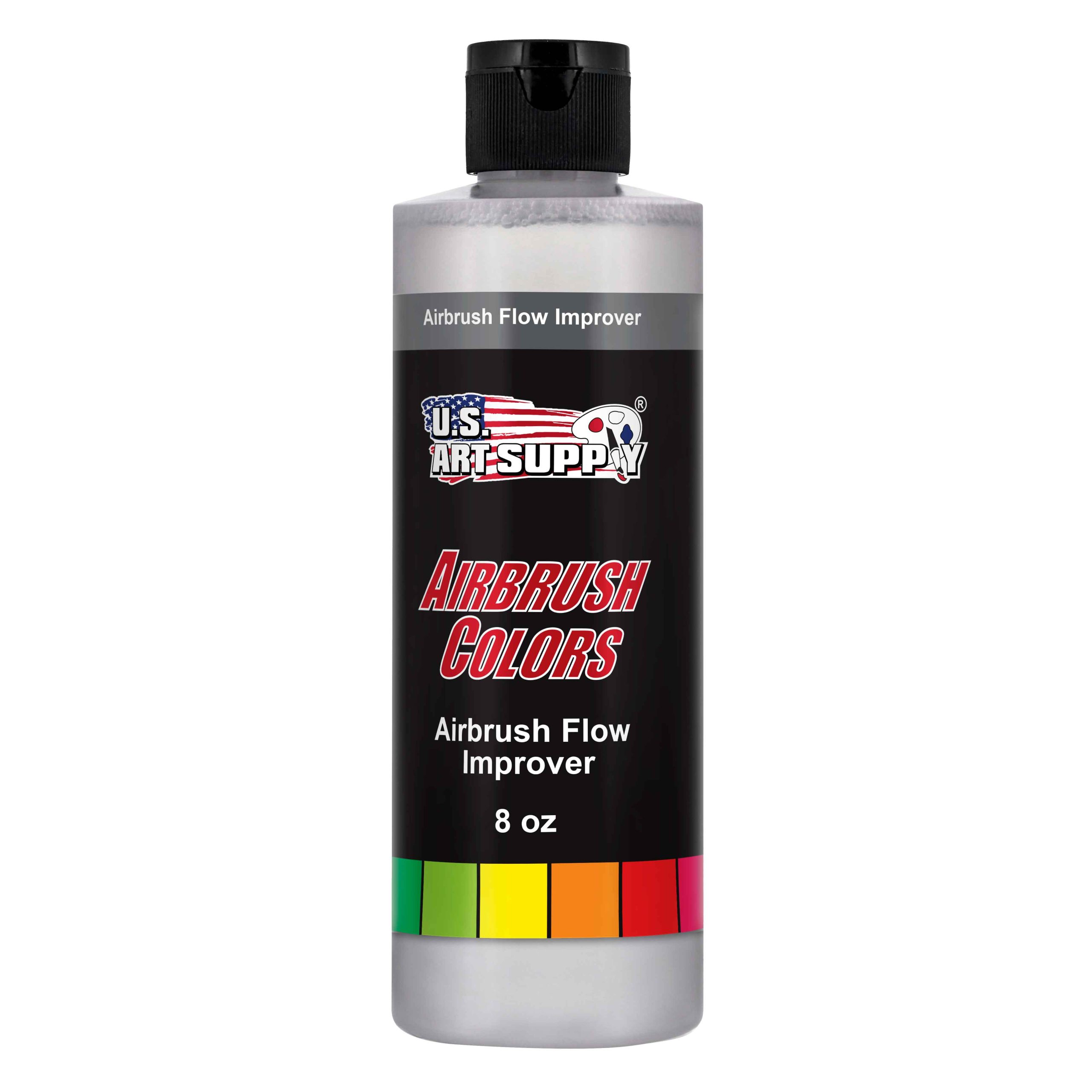 Airbrush Flow Improver. 8-Ounce Bottle - Additive to Improve Acrylic Paint Flow. Reduce Clogs. Paint Wetting. Thinner - Artist Tool