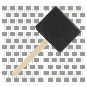 3 inch Foam Sponge Wood Handle Paint Brush Set (Case of 360) - Lightweight. durable and great for Acrylics. Stains. Varnishes. Crafts. Art