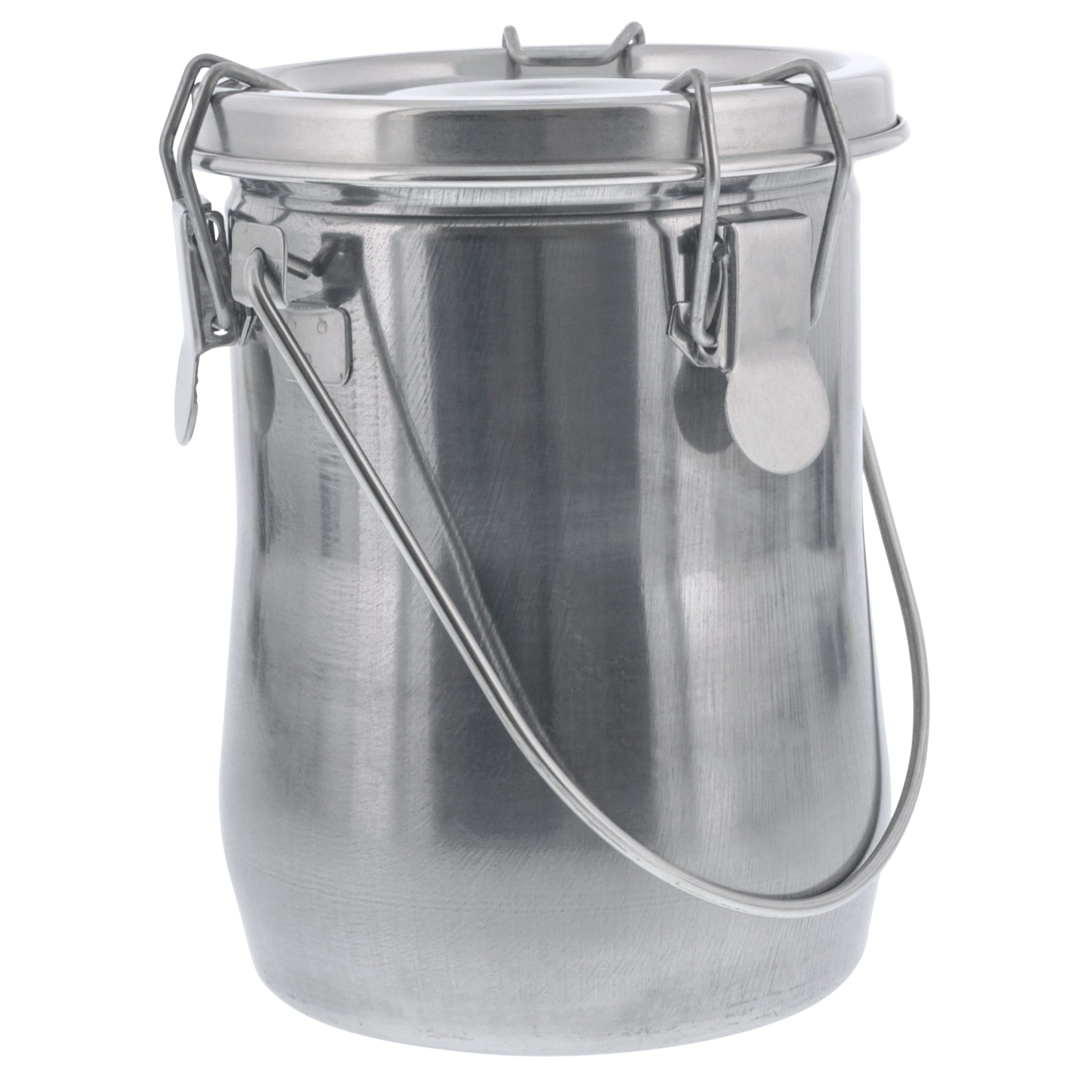 Large Stainless Steel Leak-Proof Deluxe Paint Brush Washer with Wash Tank. Clip-On Lid. and Strainer Cup - Oil Paint Brush Cleaner for Artists