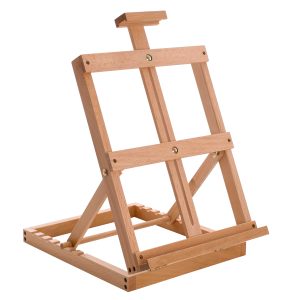 Venice Heavy Duty H-Frame Tabletop Easel - Artist Studio Desktop Drawing Table. Portable Drafting Table. Adjustable Art Board. Tabletop Easel for Painting. Holds Up to 23 Canvas