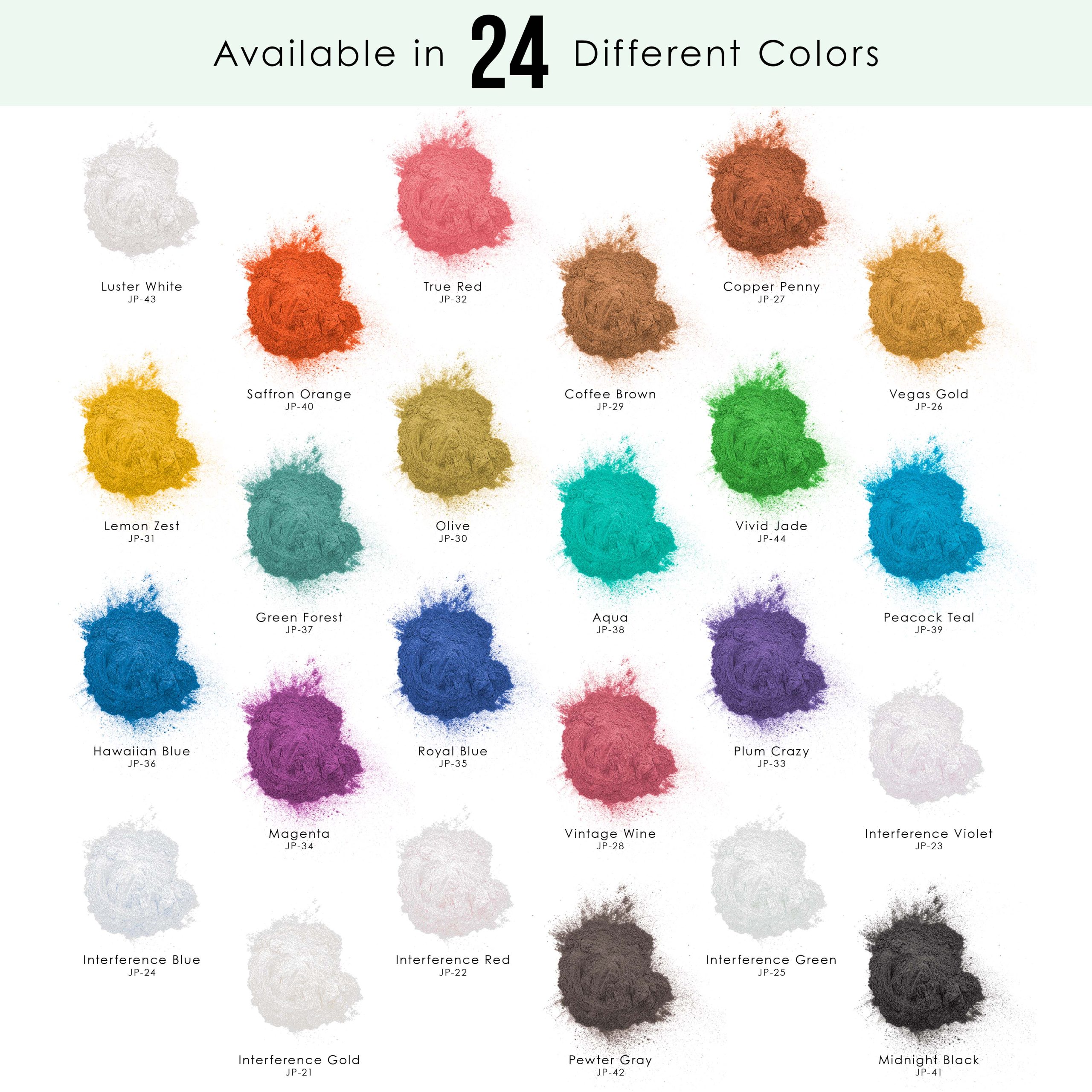 Jewelescent Mica Pearl Pigment Powder. Interference Green 3.5 oz (100g) Pouch - Cosmetic Grade. Epoxy Resin Color Pigment. Mica Powder for Resin. Soap. Slime. Candle Dye. Art. Crafts - Image 4