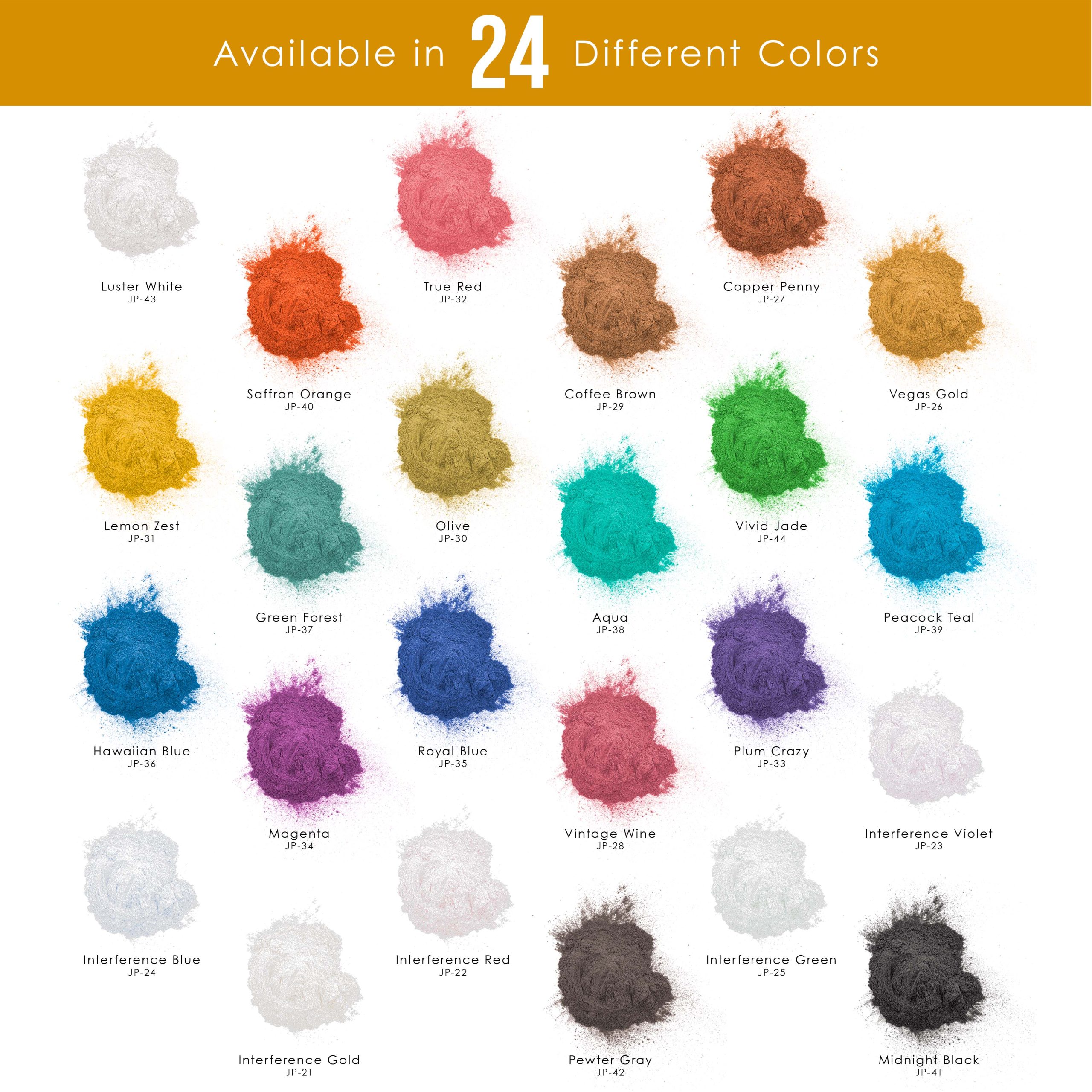 Jewelescent Mica Pearl Pigment Powder. Interference Gold 3.5 oz (100g) Pouch - Cosmetic Grade. Epoxy Resin Color Pigment. Mica Powder for Resin. Soap. Slime. Candle Dye. Art. Crafts - Image 4