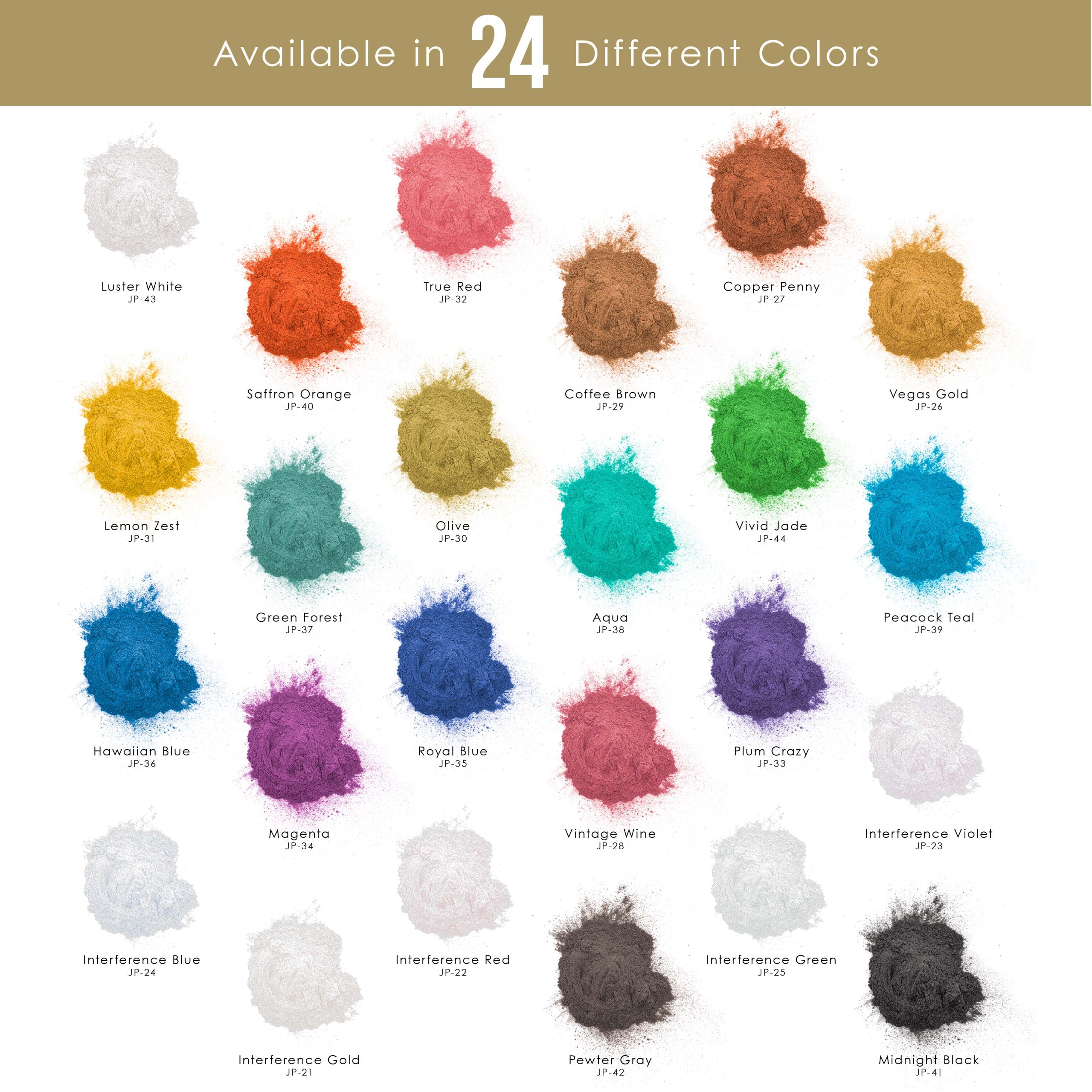 Jewelescent Mica Pearl Pigment Powder. Olive Gold 3.5 oz (100g) Pouch - Cosmetic Grade. Epoxy Resin Color Pigment. Mica Powder for Resin. Soap. Slime. Candle Dye. Art - Image 4