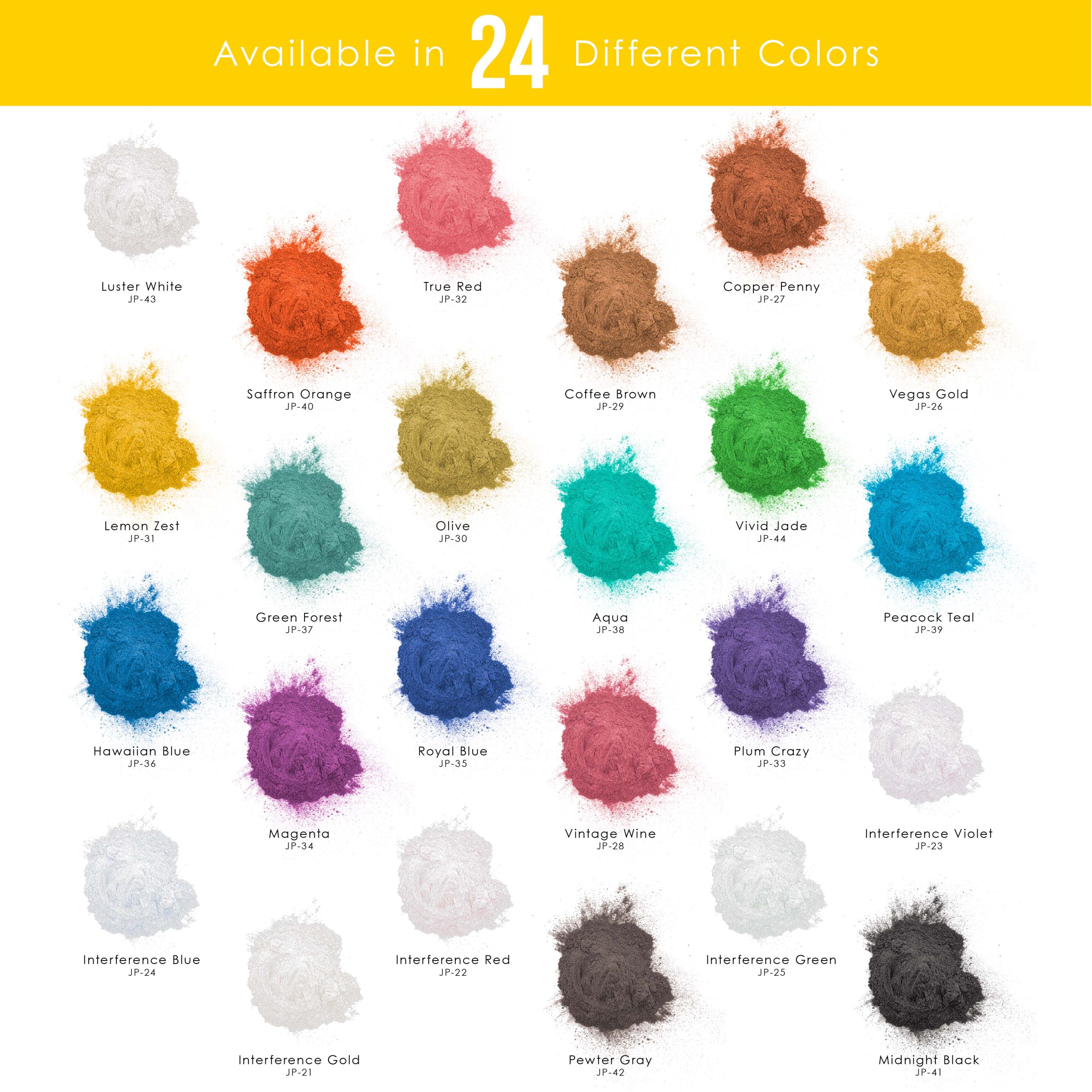 Jewelescent Mica Pearl Pigment Powder. Lemon Zest 3.5 oz (100g) Pouch - Cosmetic Grade. Epoxy Resin Color Pigment. Mica Powder for Resin. Soap. Slime. Candle Dye. Art - Image 4