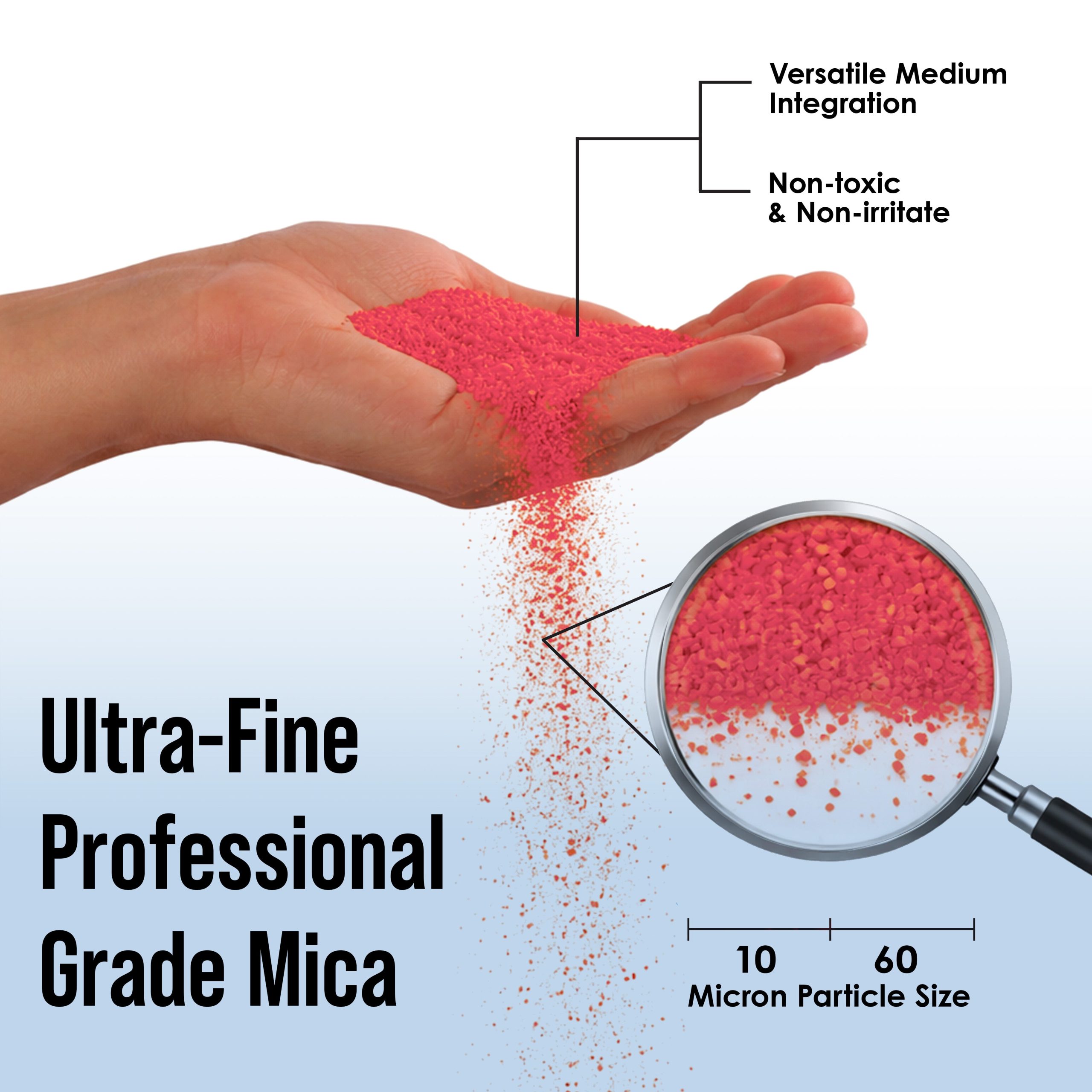 Jewelescent Mica Pearl Pigment Powder. True Red 3.5 oz (100g) Pouch - Cosmetic Grade. Epoxy Resin Color Pigment. Mica Powder for Resin. Soap. Slime. Candle Dye. Art. Crafts - Image 2