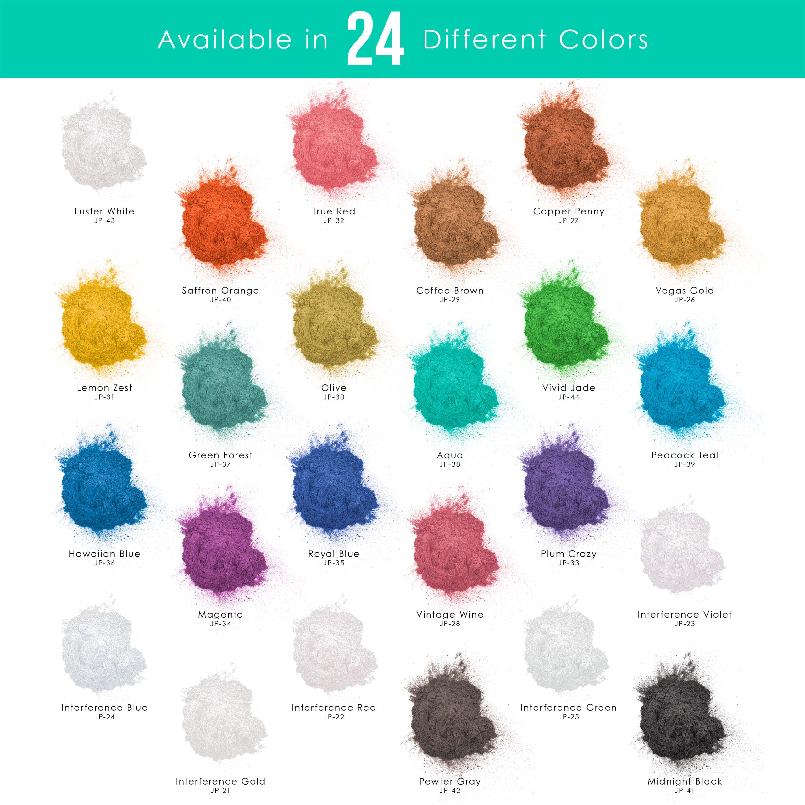 Jewelescent Mica Pearl Pigment Powder. Aqua 3.5 oz (100g) Pouch - Cosmetic Grade. Epoxy Resin Color Pigment. Mica Powder for Resin. Soap. Slime. Candle Dye. Art. Crafts - Image 4