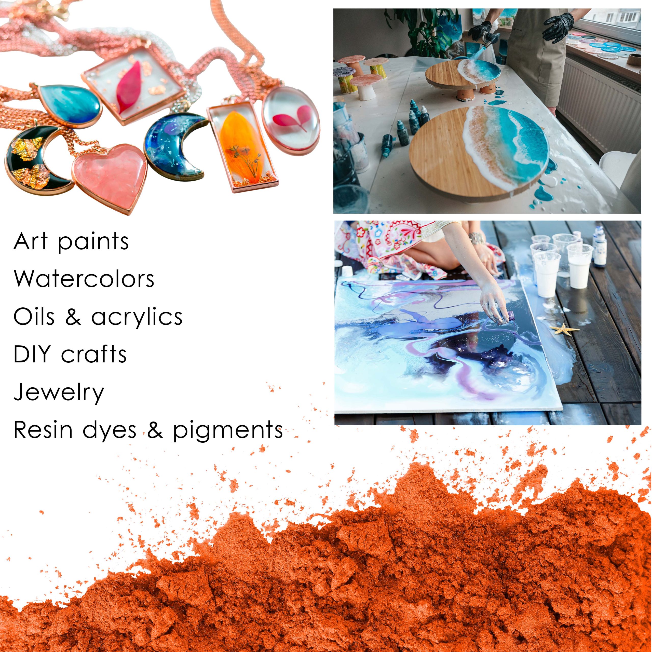 Jewelescent Mica Pearl Pigment Powder Kit. 24 Master Colors. 3.5 oz (100g) Pouches - Cosmetic Grade. Epoxy Resin Color Pigment. Mica Powder for Resin. Soap. Slime. Candle Dye. Art - Image 6