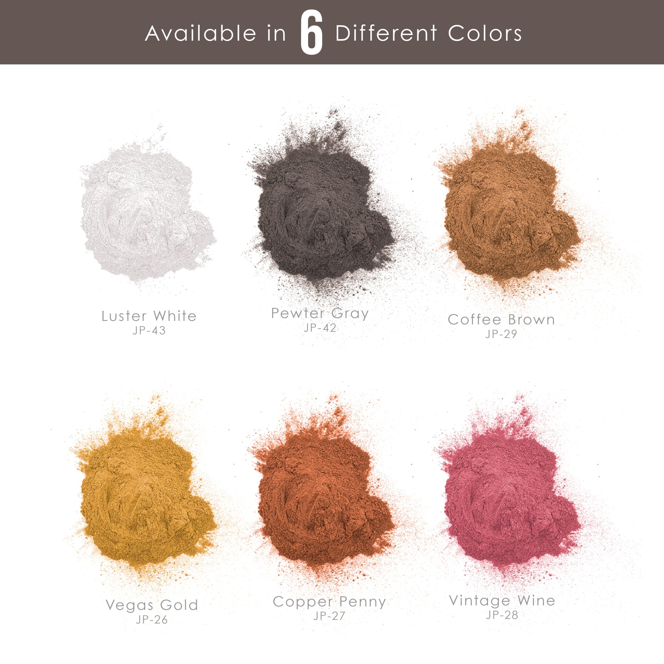 Jewelescent Mica Pearl Pigment Powder Kit. 6 Metal Tones Colors. 3.5 oz (100g) Pouches - Cosmetic Grade. Epoxy Resin Color Pigment. Mica Powder for Resin. Soap. Slime. Candle Dye. Art - Image 4