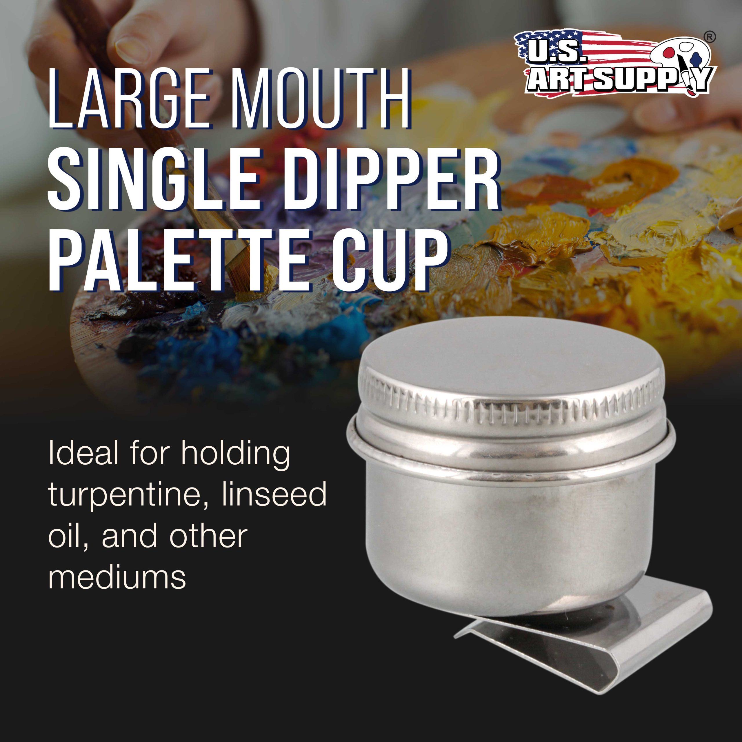 Large Mouth Single Dipper Palette Cup - Image 2