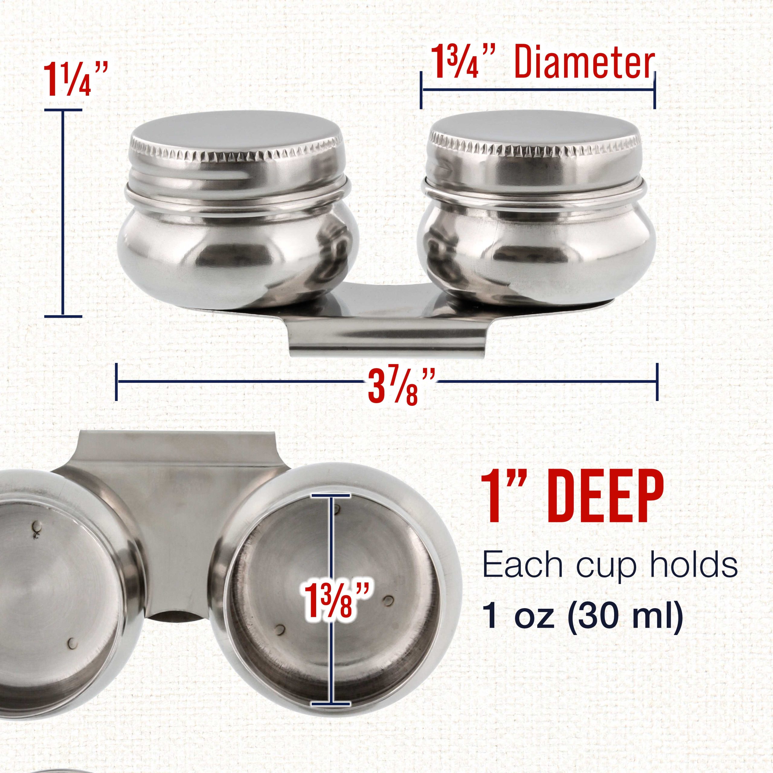 Large Mouth Double Dipper Pallete Cup - Image 3