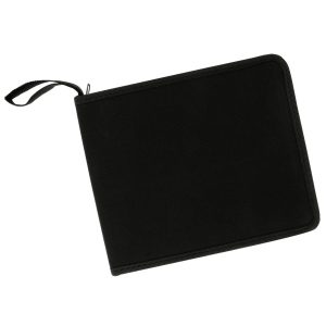 48 Slot Zippered Nylon Pencil Carry Case - Size: 11.4 x 7.6 x1.4
