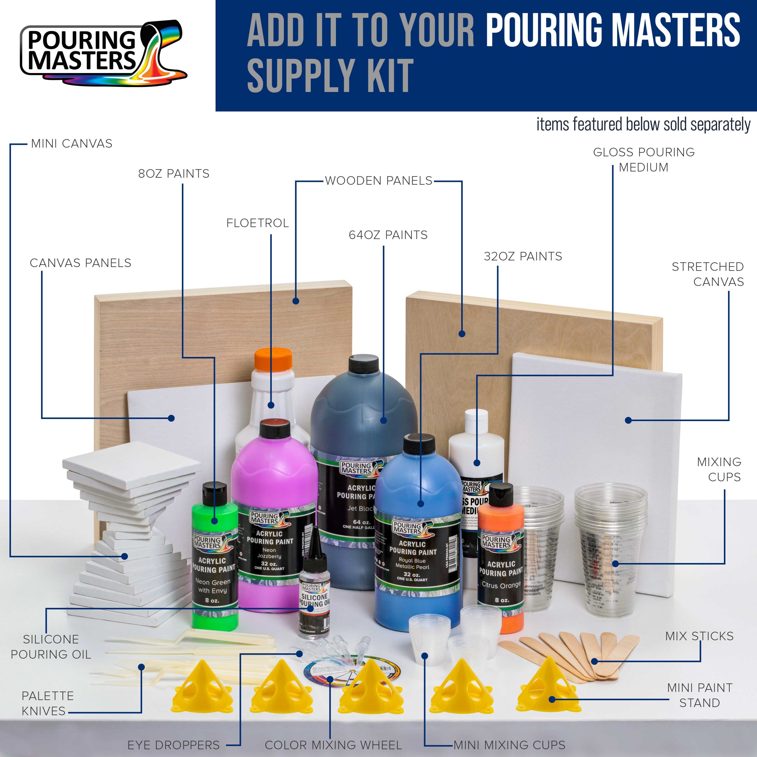 Professional Effects Fabric Medium 8oz. Extender. Improves Paint Adhesion to Textiles - Fabric Medium for Acrylic Paint on Textile Increases Flexibility and Transparency - Image 6
