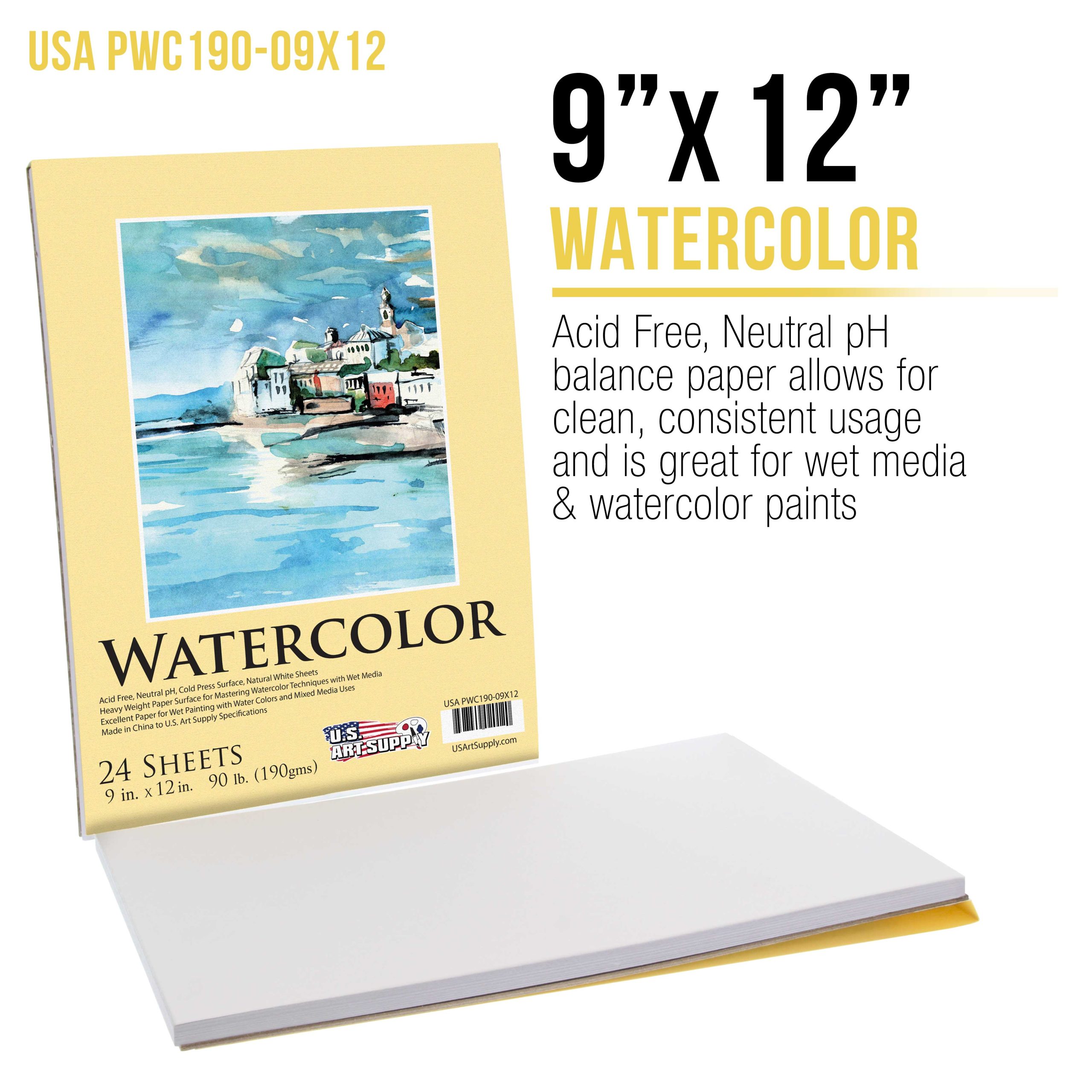 Artist Essentials 20-Piece Set: Watercolor Paper. Sketchbooks & Brush Art Kit - Versatile Drawing. Sketching & Painting Supplies for Beginners to Professionals - Image 3