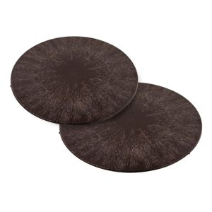 11 Round Plastic Pottery Wheel Bats. Set of 2 - Durable. Balanced Bat for Use Spinning Clay & Making Ceramics - Design To Only Fit Pottery Wheel