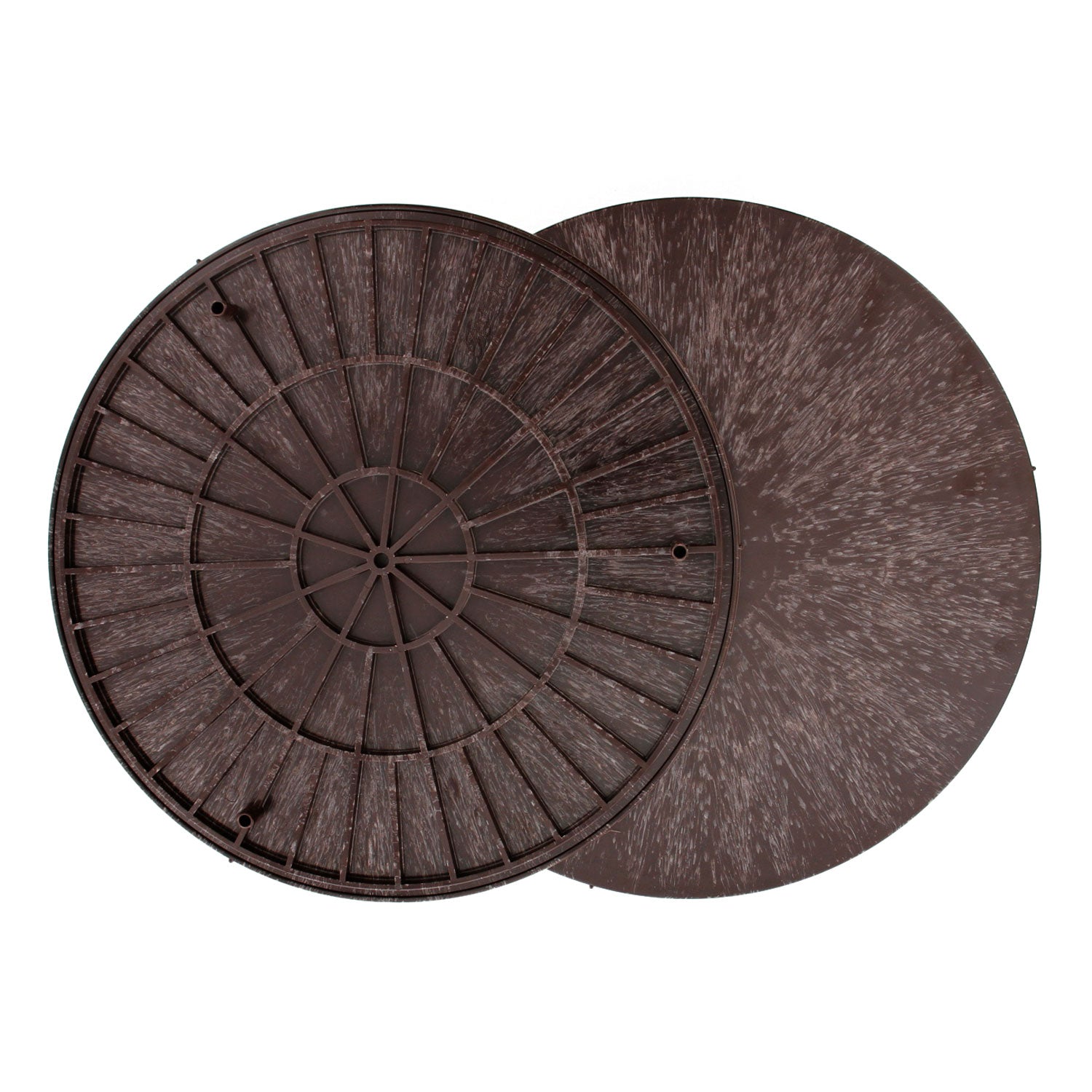11 Round Plastic Pottery Wheel Bats. Set of 2 - Durable. Balanced Bat for Use Spinning Clay & Making Ceramics - Design To Only Fit Pottery Wheel - Image 2