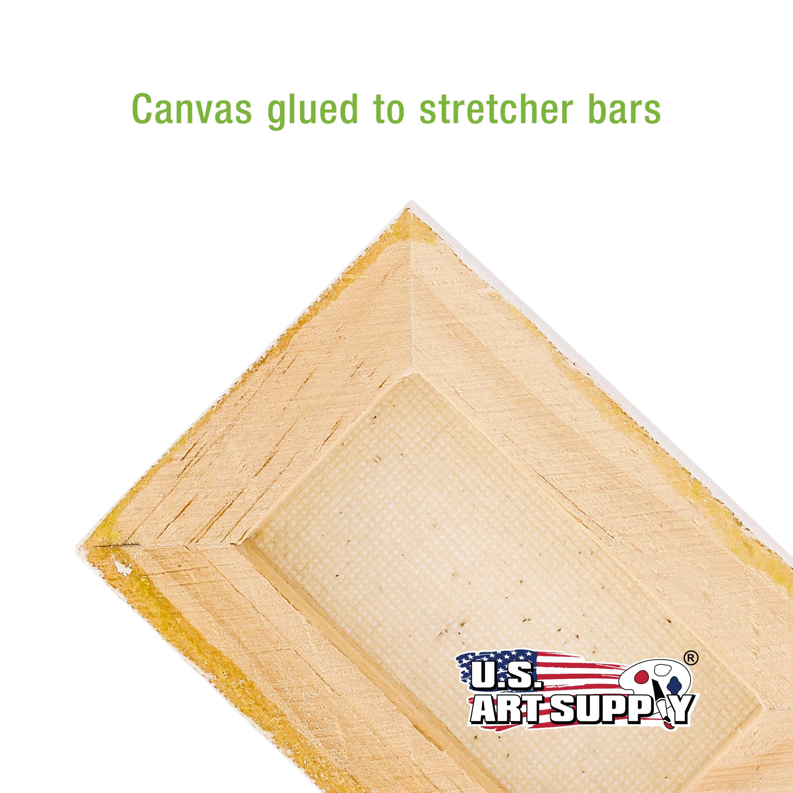 4 x 6 Mini Professional Primed Stretched Canvas 12 Pack - Image 6