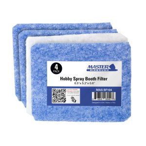 Hobby Airbrush Spray Booth Filter Set. Fits Master B100