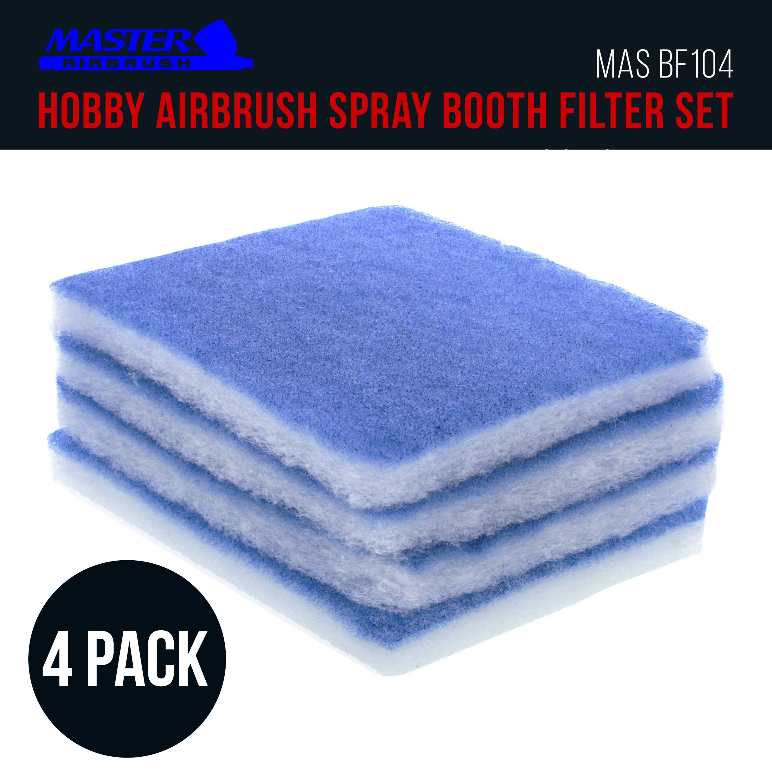 Hobby Airbrush Spray Booth Filter Set. Fits Master B100 - Image 2